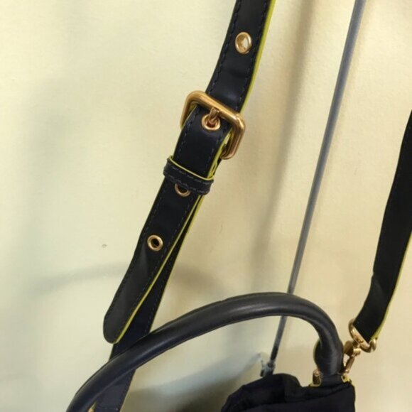 Marc Jacobs Preppy Natasha Nylon Convertible Crossbody Shoulder Hobo Pocket Logo - Picture 9 of 16